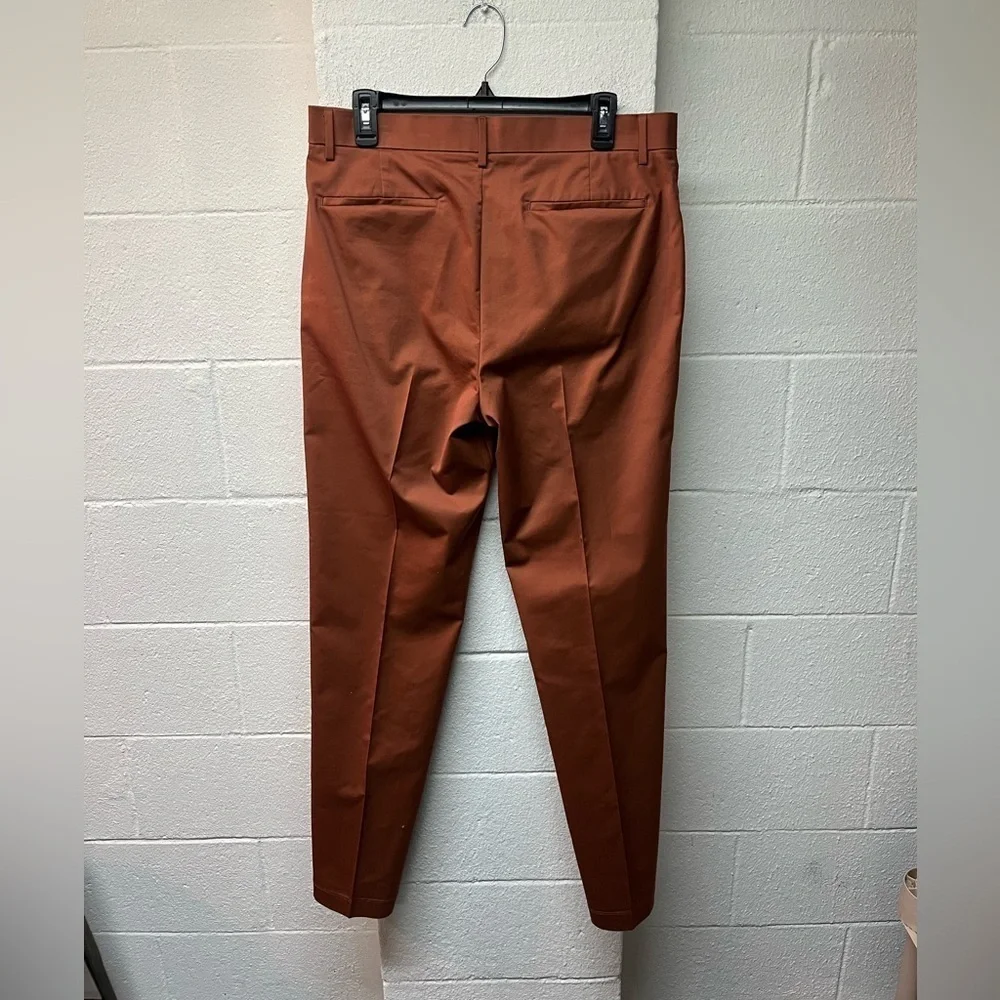 Banana Republic Rust/Orange Dress Pants Tapered Fit